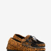 Fitza loafers van bedrukt leer