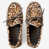Fitza loafers van bedrukt leer