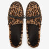 Fitzo loafers van bedrukt leer