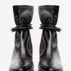 Forla leren enkellaarzen met studs