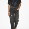 Freya kort jersey T-shirt met logo’s
