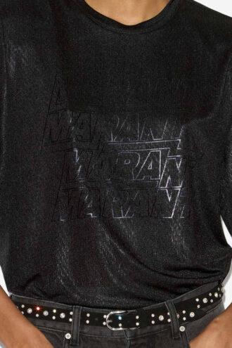 Freya kort jersey T-shirt met logo’s