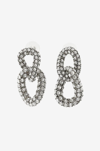 Funky ringoorbellen met strass