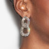 Funky ringoorbellen met strass