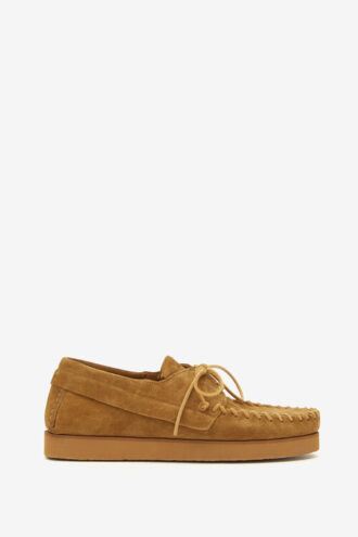 Fylan suède kalfsleren loafers