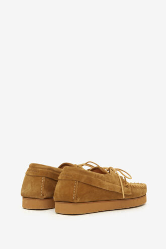Fylan suède kalfsleren loafers