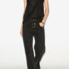 Gaelia katoenen voile top met bandjes