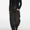 Gaetane gedrapeerde jersey top