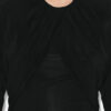 Gaetane gedrapeerde jersey top