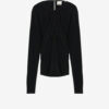 Gaetane gedrapeerde jersey top