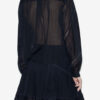 Gaia-blouse van effen katoenen voile Gaia-blouse van effen katoenen voile