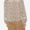 Gayle katoenen voile blouse met print