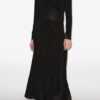 Gwendy Lange jersey rok met plooien Gwendy Lange jersey rok met plooien