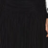 Gwendy Lange jersey rok met plooien Gwendy Lange jersey rok met plooien