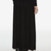 Gwendy Lange jersey rok met plooien Gwendy Lange jersey rok met plooien