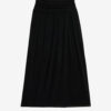 Gwendy Lange jersey rok met plooien Gwendy Lange jersey rok met plooien