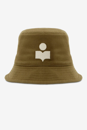 Haley geborduurde bucket hat met logo