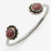 Hana armband van messing en steen