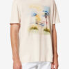 Honoré katoenen T-shirt met korte mouwen en print