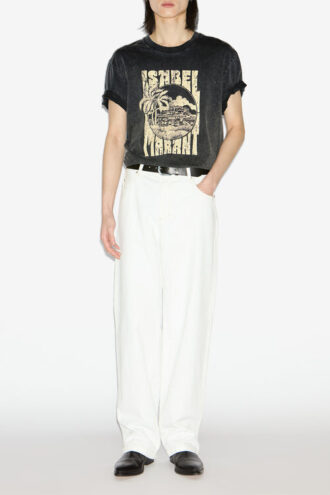 Honore T-shirt met bedrukt logo