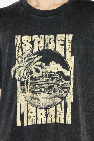 Honore T-shirt met bedrukt logo