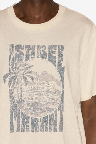 Honore T-shirt met bedrukt logo