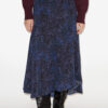 Hortensia midi-rok met print