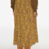 Hortensia midi-rok met print