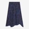 Hortensia midi-rok met print