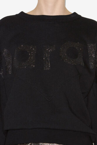 Houston katoenen sweatshirt met logo