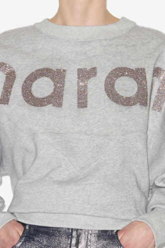 Houston katoenen sweatshirt met logo