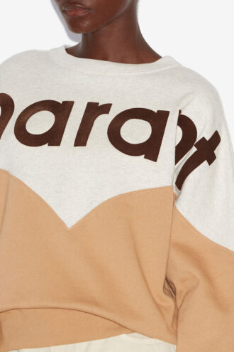 Houston katoenen sweatshirt met logo