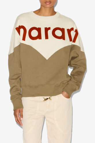 Houston katoenen sweatshirt met logo