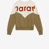 Houston katoenen sweatshirt met logo