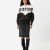 Houston tweekleurig sweatshirt met logo