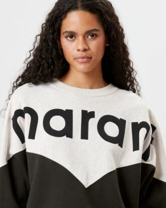 Houston tweekleurig sweatshirt met logo