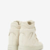 Im3 hoge leren sneakers met sleehak