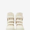Im3 hoge leren sneakers met sleehak
