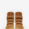 Im3 hoge leren sneakers met sleehak