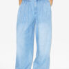 Inaya losvallende broek met plooien