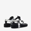 Isela platte leren sandalen