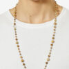 Jack ketting met natuurlijke stenen