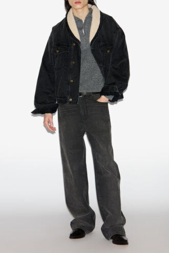 Jackson denim- en nepbontjas