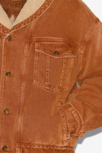 Jackson denim- en nepbontjas