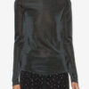 Jadia Lurex top met opstaande kraag
