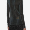 Jadia Lurex top met opstaande kraag