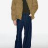 Jameson Raw Denim Jeans met wijde pijpen
