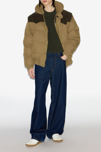 Jameson Raw Denim Jeans met wijde pijpen