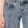 Jaylis Gewassen denim bootcut jeans