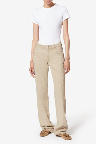 Jaylis lichtgewicht denim bootcut jeans
